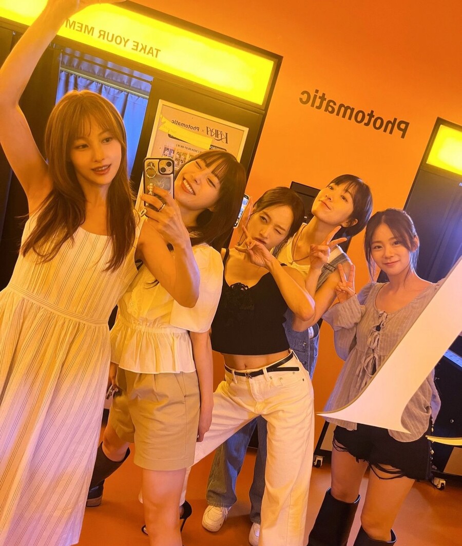 ▲ 카라. 출처| 박규리 SNS