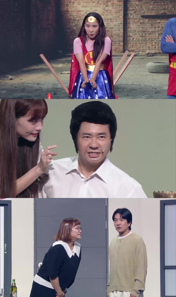 '개콘' 김지영, 새 코너 '히어로입니다만'으로 복귀…김영희와 케미 예고