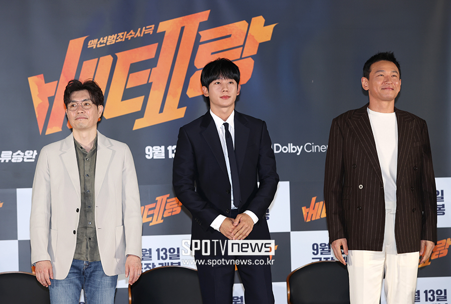 ▲ 류승완 감독 정해인 황정민 ⓒ곽혜미 기자