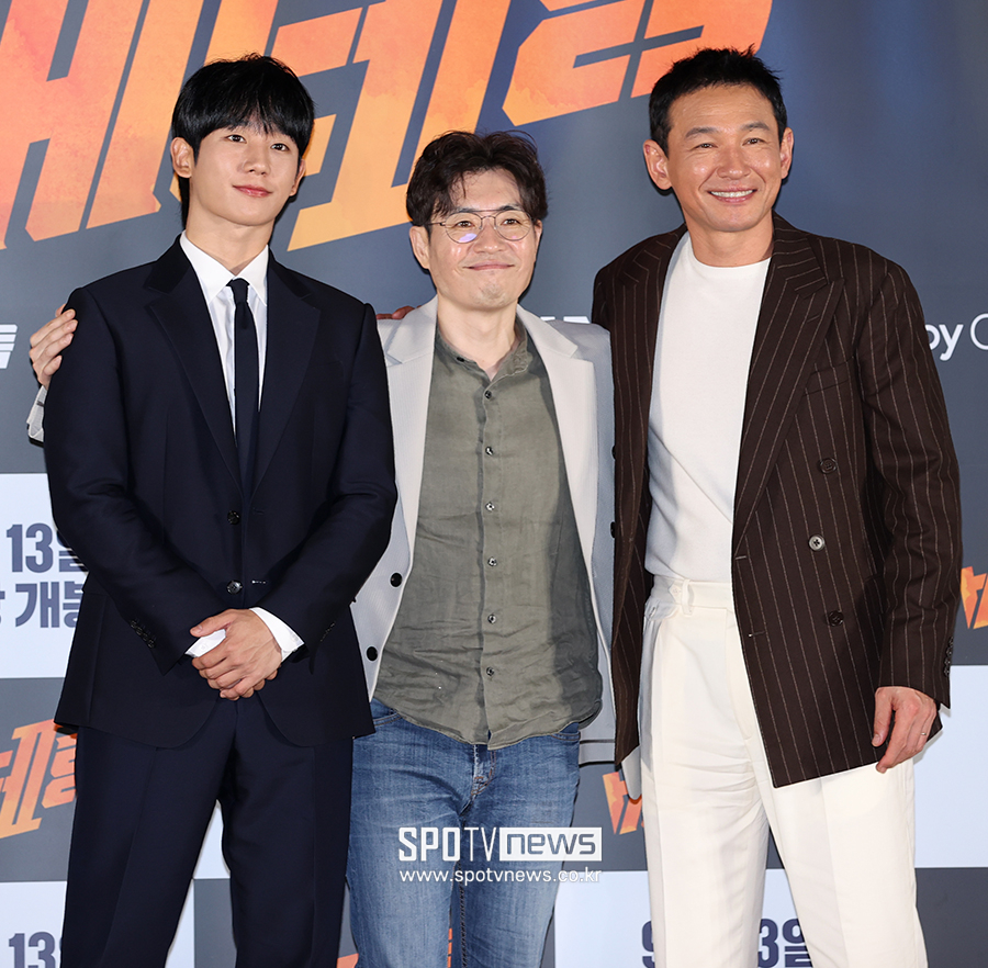 ▲ 정해인 류승완 감독 황정민 ⓒ곽혜미 기자