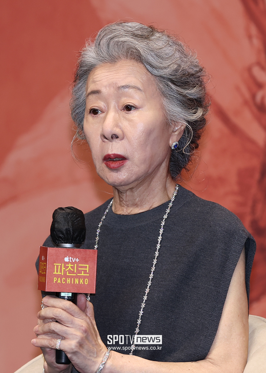 '파친코2' 윤여정 "난 실용적인 사람, 역할 작을 수록 좋아"