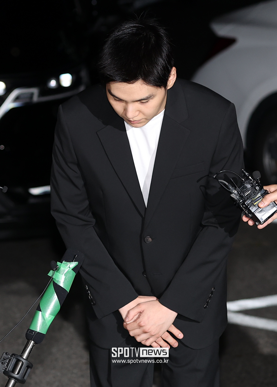 [포토S] 방탄소년단 슈가, '죄송합니다'