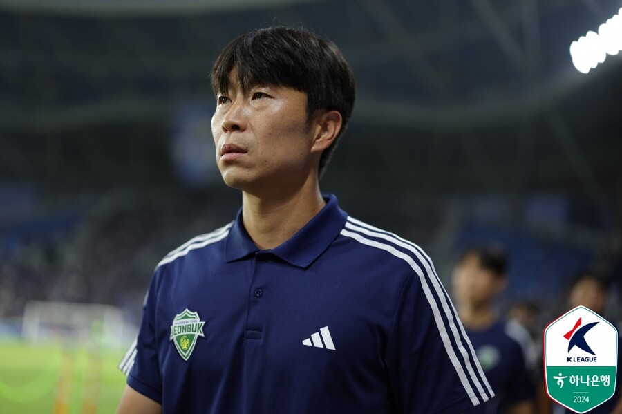 ▲ 김두현 전북 현대 감독. ⓒ한국프로축구연맹