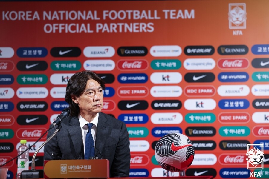 ▲ 홍명보 감독  ⓒ대한축구협회