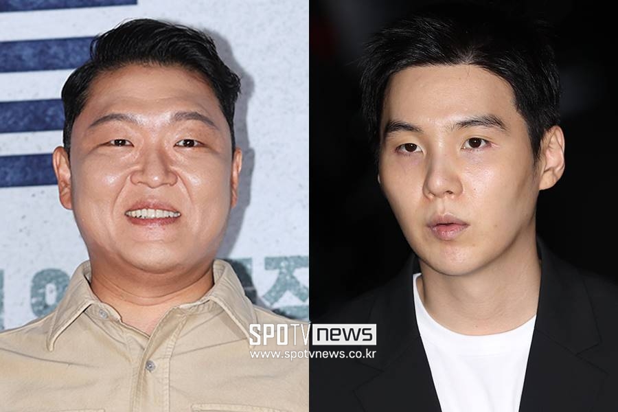 싸이, '전동스쿠터 음주운전' BTS 슈가 공개 응원? "감사하다는 인사 전하고파"