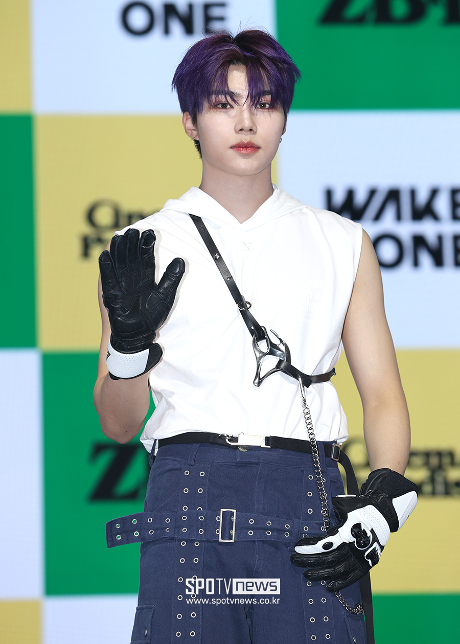 ▲ 제로베이스원 박건욱 ⓒ곽혜미 기자