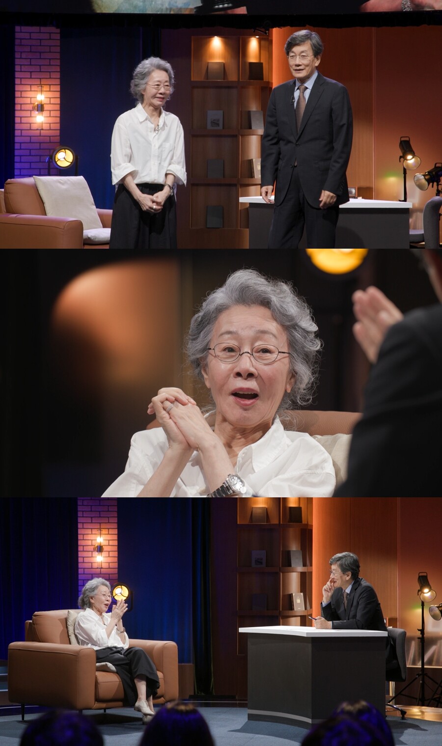 윤여정, 손석희 만난다…'질문들' 마지막 게스트 "분위기 숙연해져"