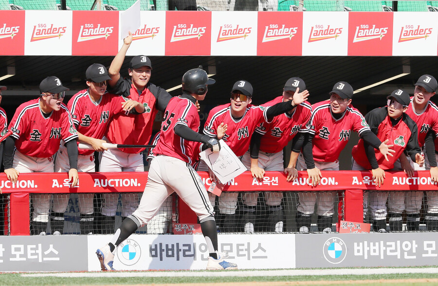 ‘전국 최강 맞대결’ 전주고, 덕수고 6-4로 꺾고 봉황대기 결승 진출…4개월 전 아픔도 씻어냈다