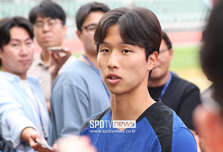 ▲ 엄지성 ⓒ곽혜미 기자