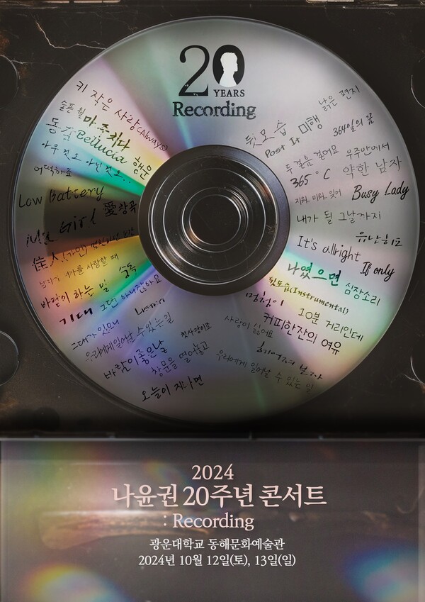 ▲ 나윤권 데뷔 20주년 콘서트 '리코딩' 포스터. 제공|㈜에스이십칠