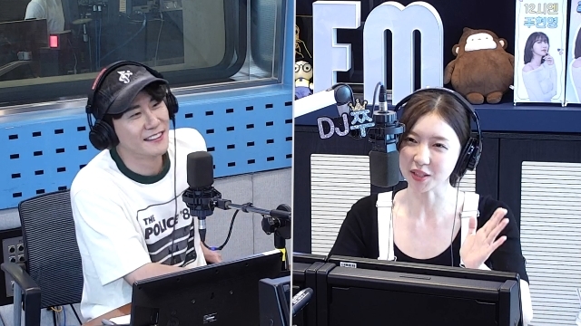 ▲ 영탁(왼쪽) 주현영. 출처ㅣ주현영 라디오 캡처