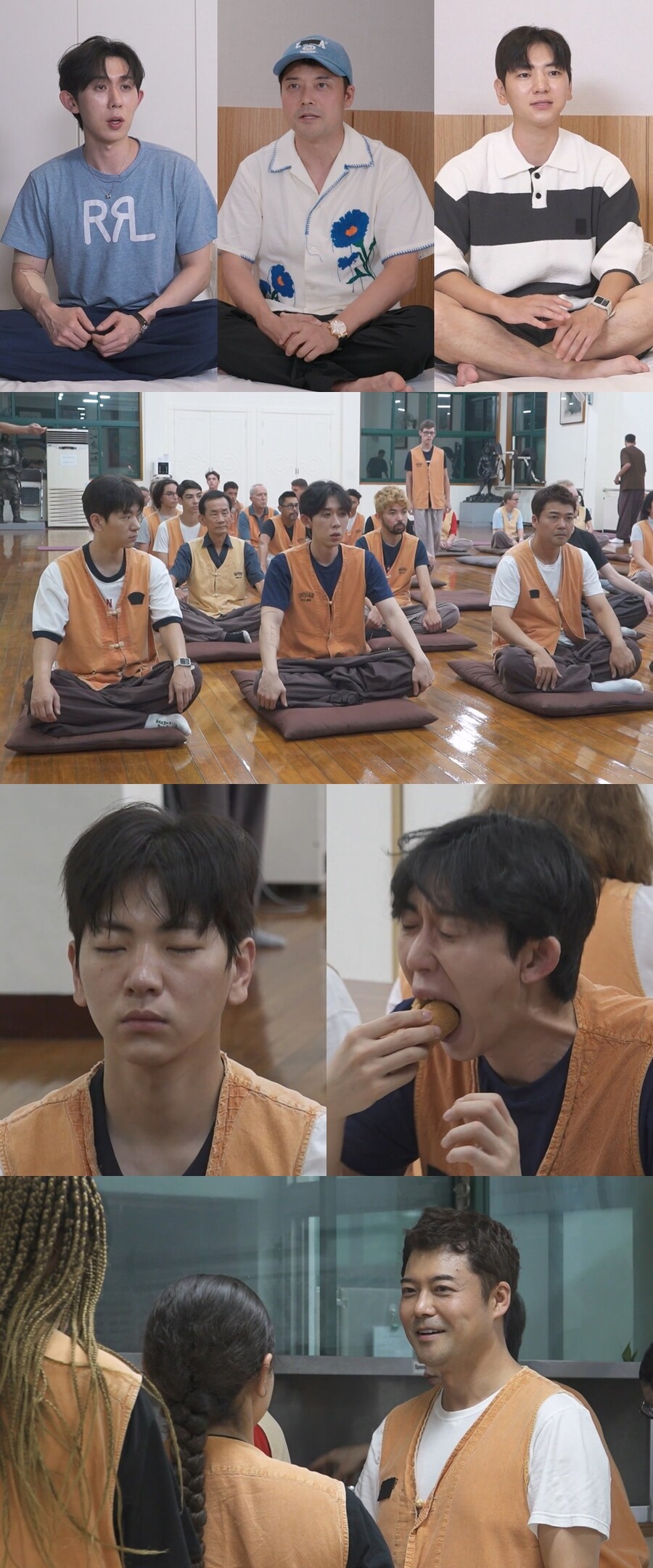 전현무·코쿤·이주승, '코주무' 결성…템플 스테이서 '스탠딩 딥슬립'('나혼산')