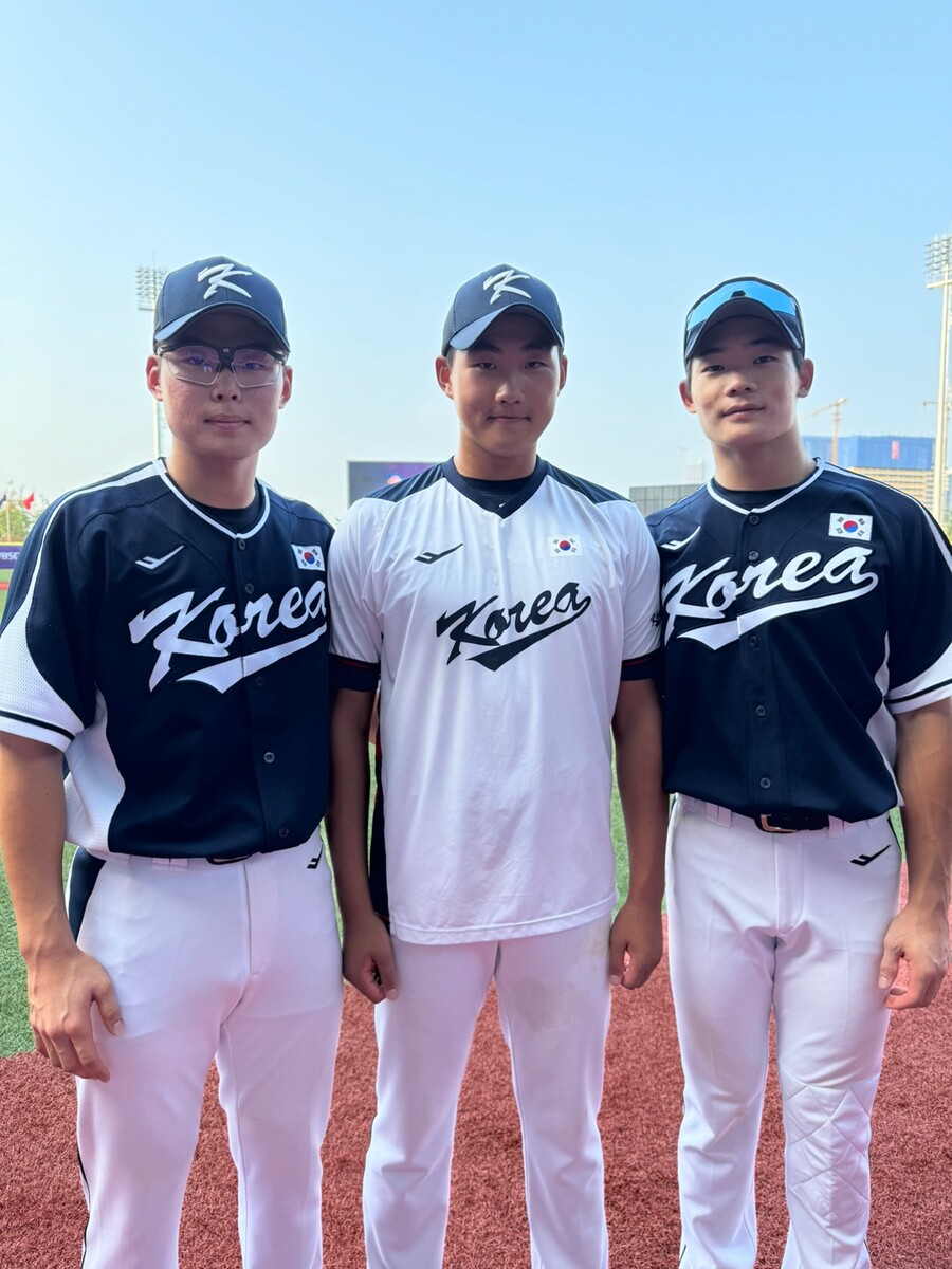 '고3이 선발 등판' U23 한국, 대만에 3-1 승리…광주일고 김태현 3⅔이닝 5K→롯데 송재영 4K 호투