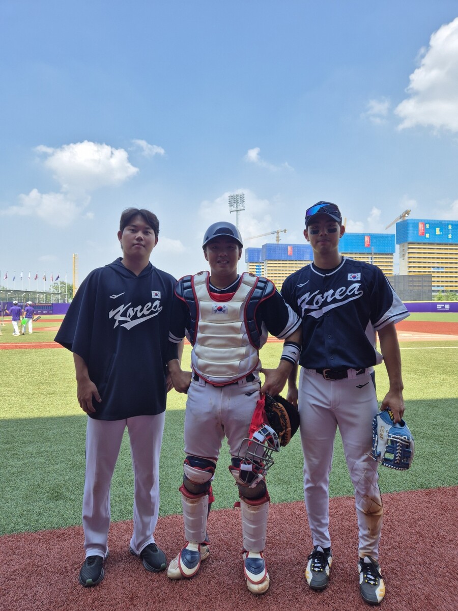 삼성 홍원표 3이닝 5K+롯데 정대선 3타점…'최태원호' 韓 U23, 남아공에 6-1 완승