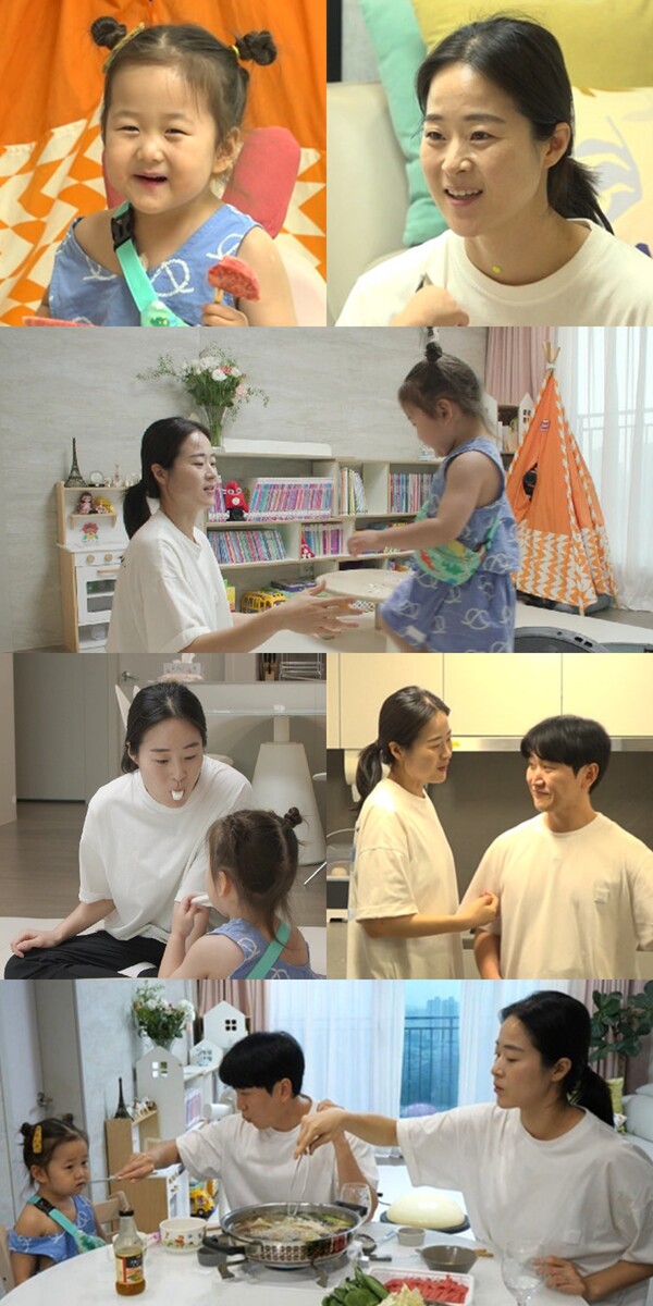 오혜리, 귀여움 폭발 딸 최초 공개…엄마 못지않은 '운동 수저'(전참시)