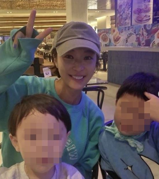 황정음, 어려움 잊고 자녀들과 행복한 시간 "햅삐데이"