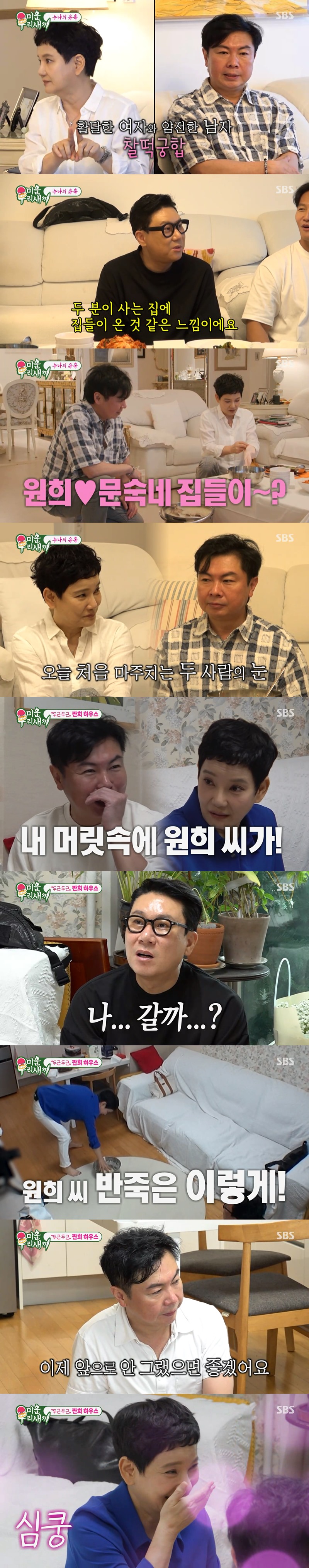 다음엔 사귀나? 김승수·양정아→임원희·안문숙 핑크빛에 '최고 17.7%'('미우새')
