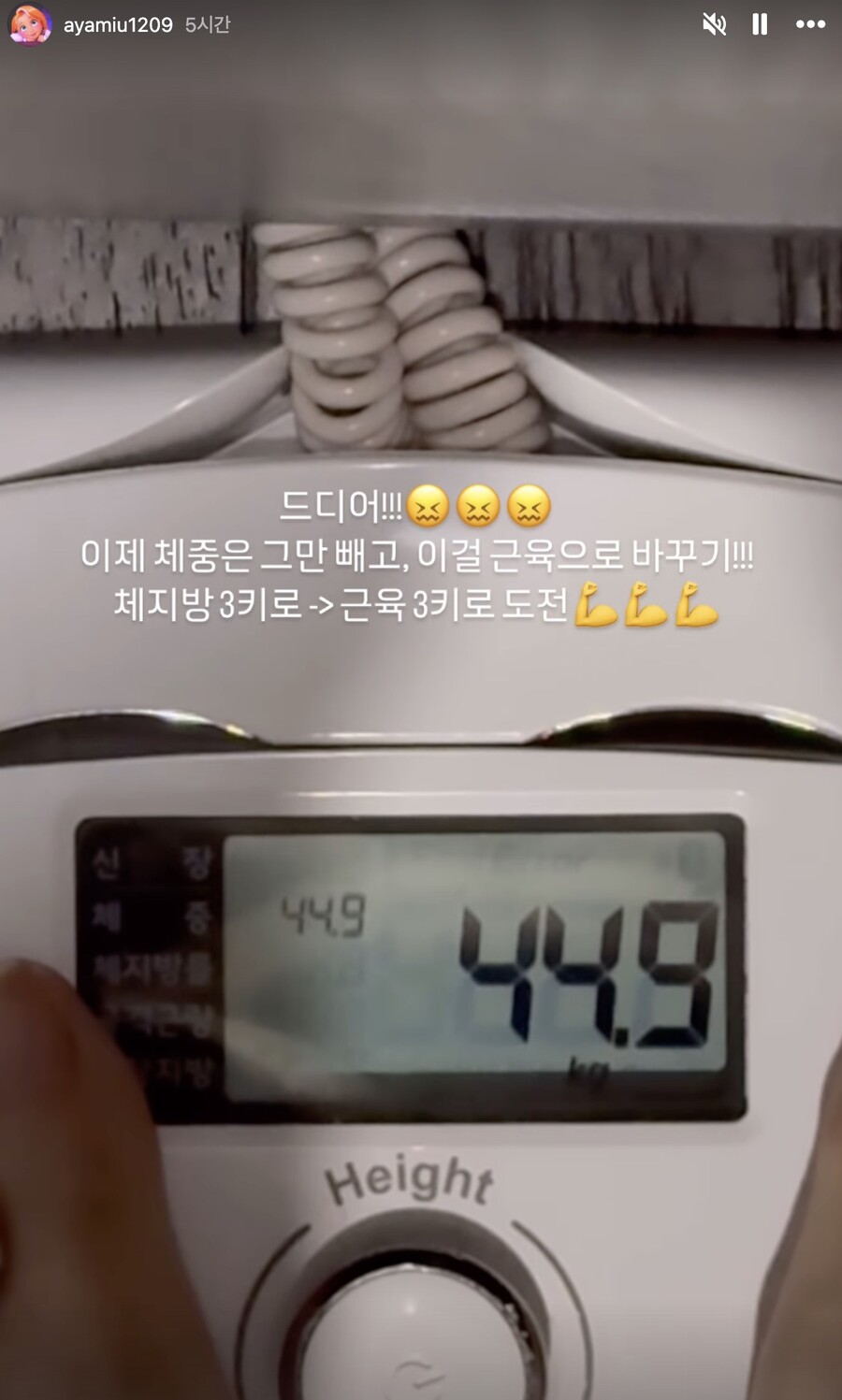 ▲ 사진 | 아야네 개인 계정