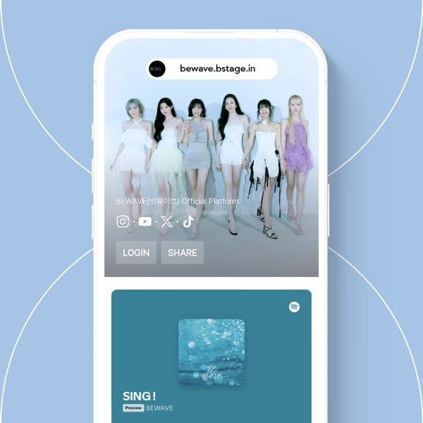 ▲ 비웨이브가 공식 팬 플랫폼을 개설하고 소통 강화에 나섰다. 제공|골드더스트엔터테인먼트