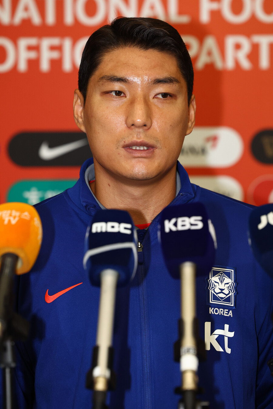▲ 이에 주민규는 “그런 부분들이 조금 아쉽기는 하다. 하지만 앞으로 경기가 많이 남아있으니, 지켜봐 주시고 응원해 주시면 더 좋은 경기력으로 좋은 결과를 가져올 수 있도록 준비하겠다”라고 말했다.  ⓒ연합뉴스