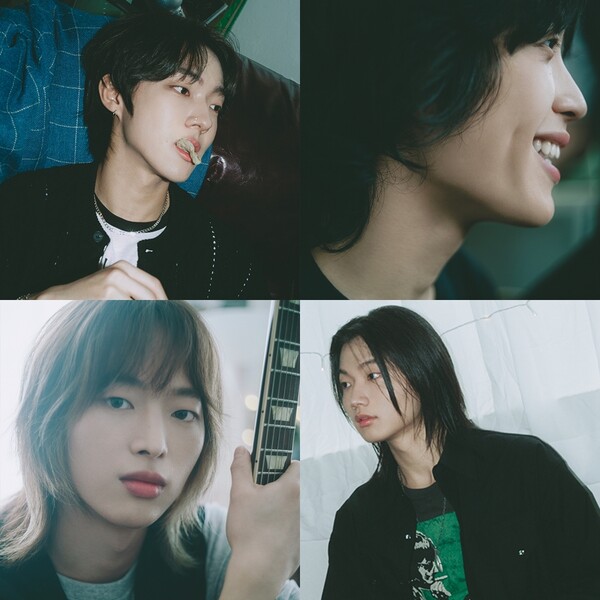 ▲ 드래곤포니 첫 EP '팝업' 플레이 버전 콘셉트 사진. 제공|안테나