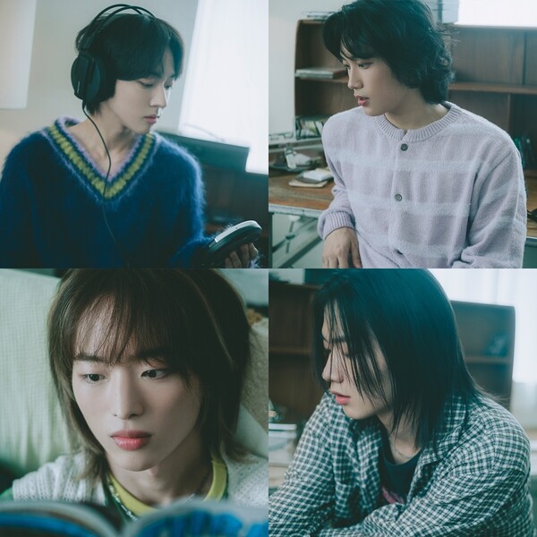▲ 드래곤포니 첫 EP '팝업' 언플러그드 버전 콘셉트 사진. 제공|안테나