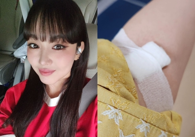 '설암으로 혀 1/3 절제' 정미애 "임파선 욱신욱신..언제쯤이면 안 아플까"