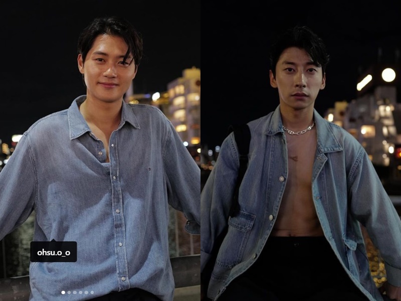 '열애설' 오상욱, 곽윤기가 공개한 뜻밖의 럽스타그램 '커플룩까지'