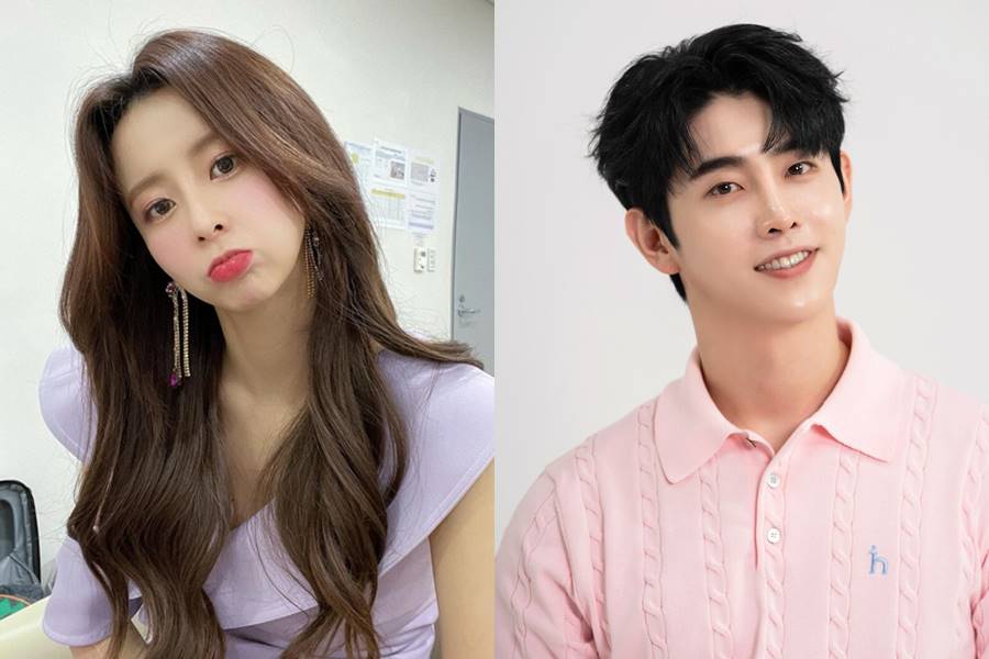 ▲ 은가은(왼쪽), 박현호. 제공| 은가은 SNS, 스타잇엔터테인먼트