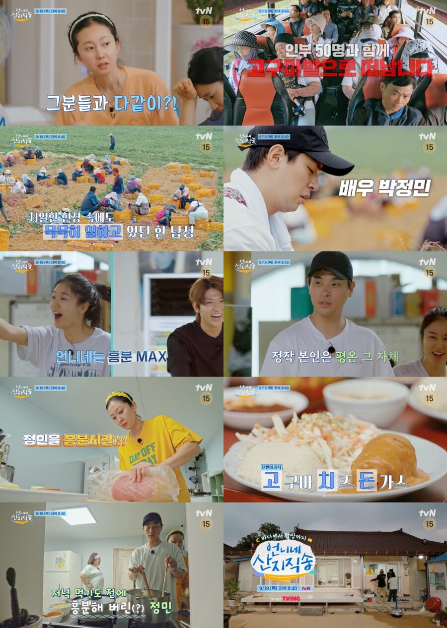 박정민도 덱스에 빠졌다…"가장 보고 싶었어" 기습 플러팅('언니네 산지직송')