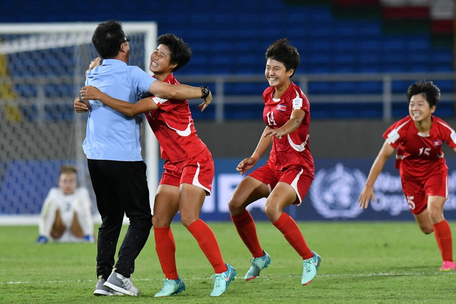 북한, 최강 미국까지 꺾었다…월드컵 결승 진출 → U-20 여자축구 세 번째 우승 도전
