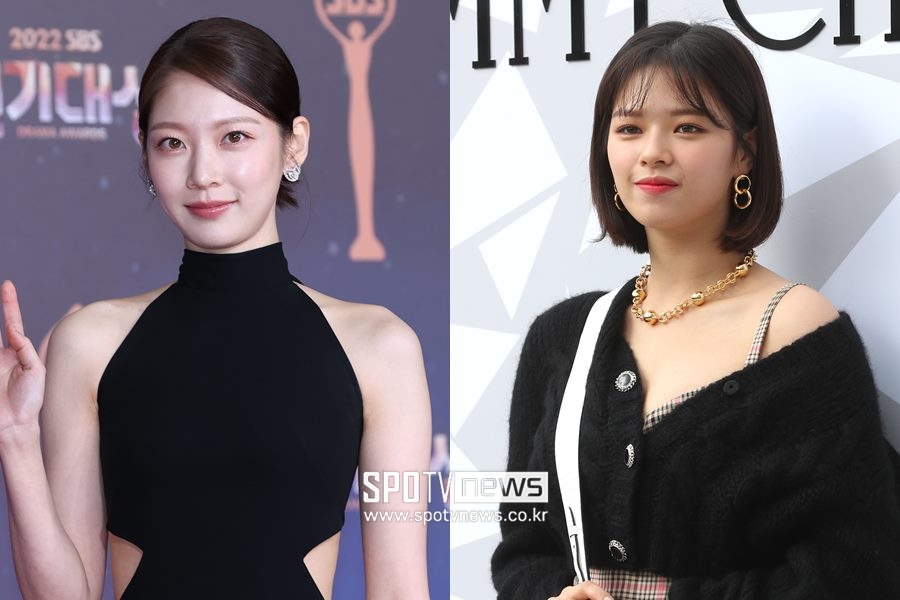 ▲ 공승연(왼쪽), 트와이스 정연. ⓒ곽혜미 기자