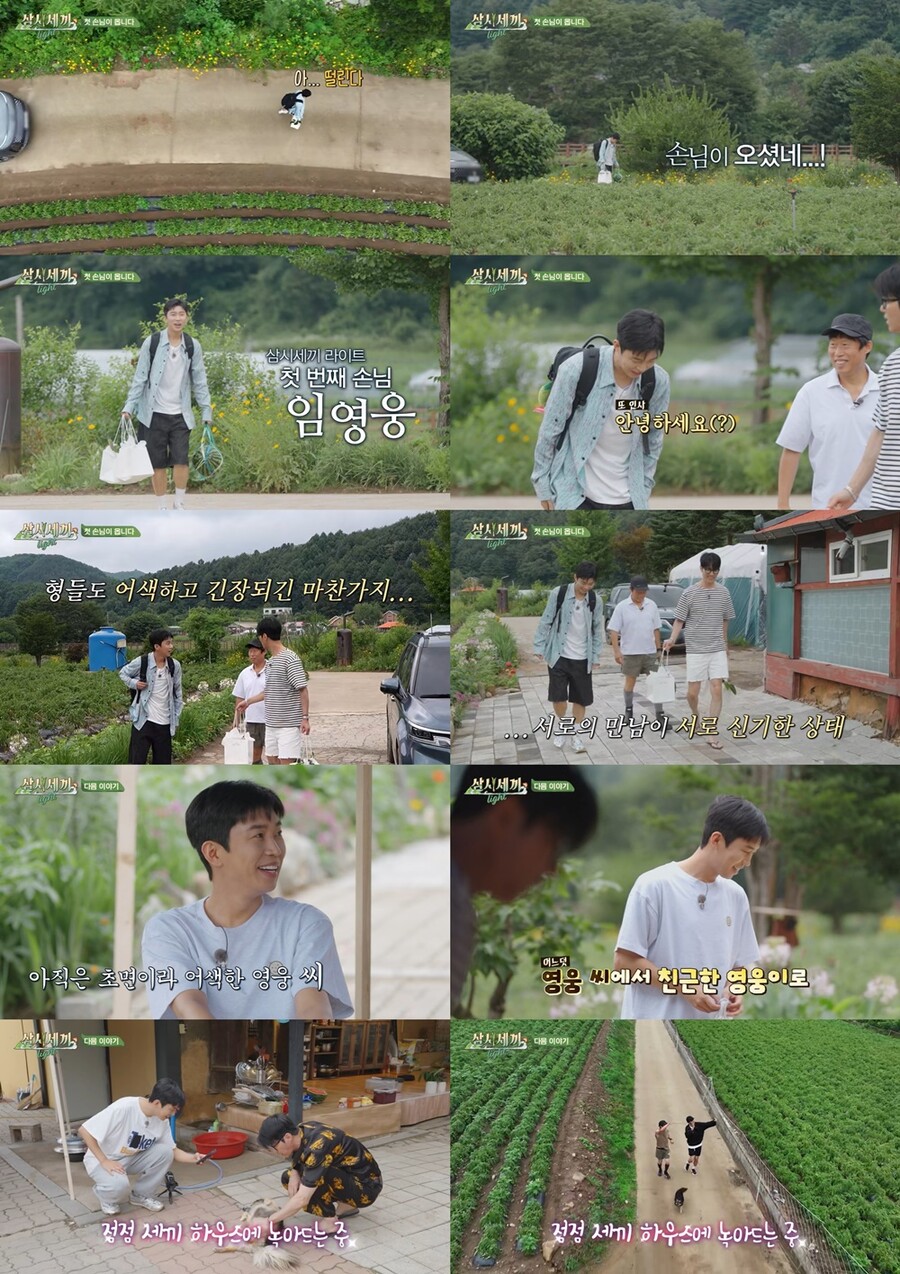 임영웅 1분 등장에 최고 시청률…'삼시세끼 라이트' 영웅이 옵니다