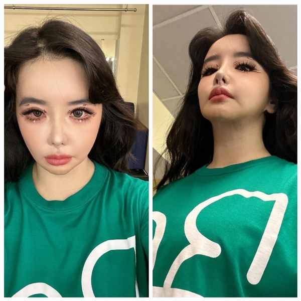 박봄, 눈매 강조 메이크업..리얼 '인형 실사판' 미모