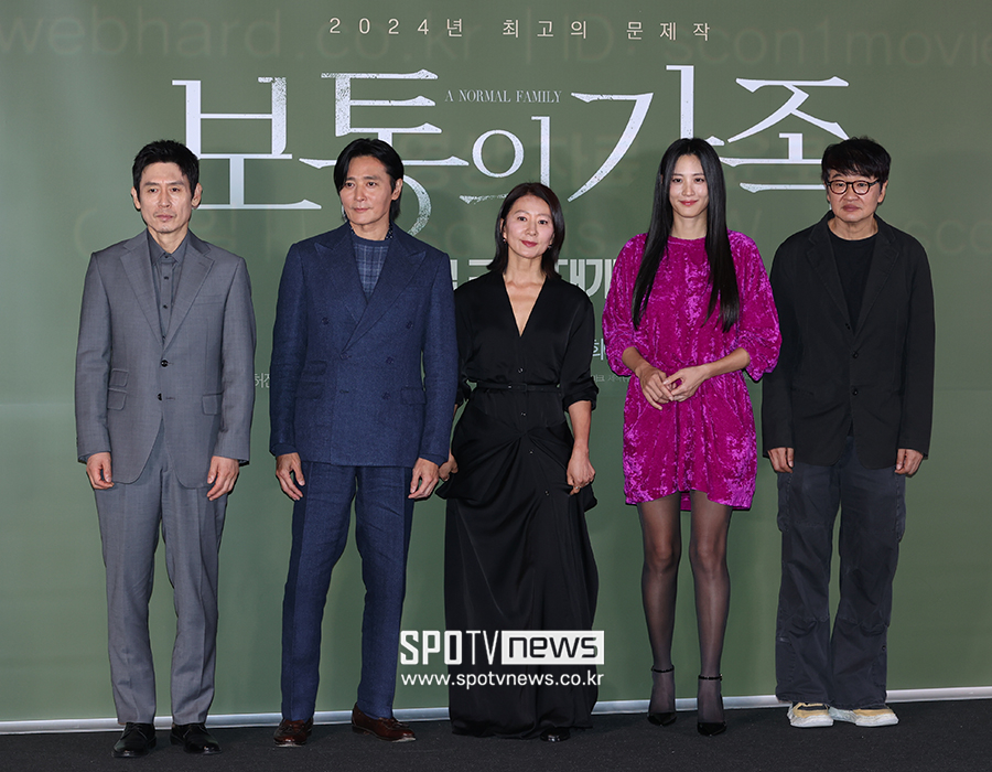 ▲ 설경구 장동건 김희애 수현 허진호 감독 ⓒ곽혜미 기자