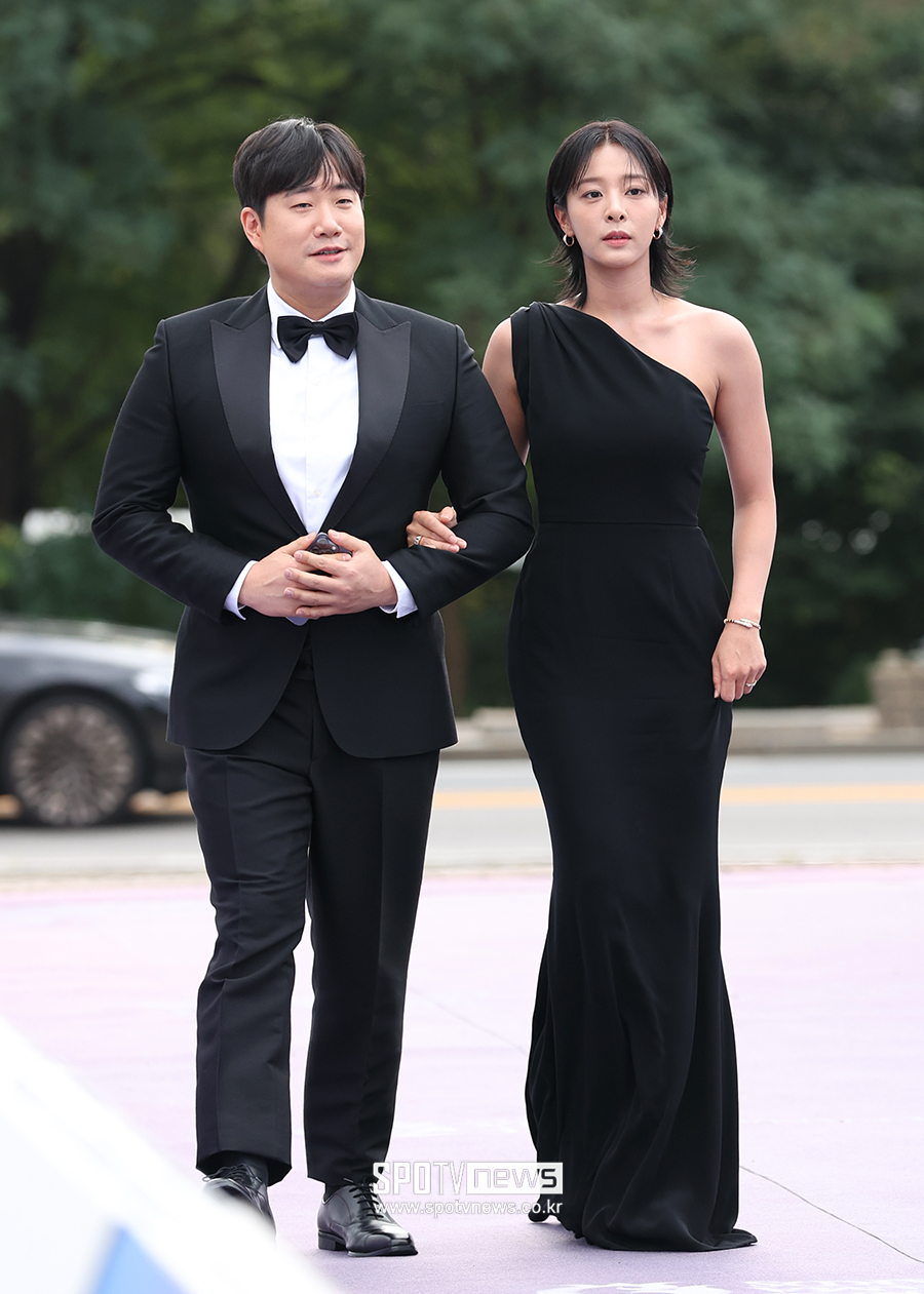▲ 배성재 설인아 ⓒ곽혜미 기자