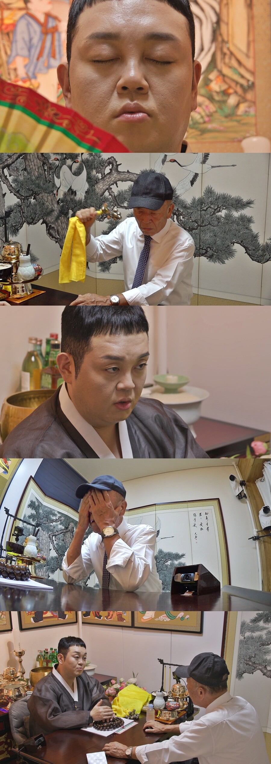 '순돌이 아빠' 임현식, 무당 된 子 이건주에 충격…"목이 탄다"('미우새')