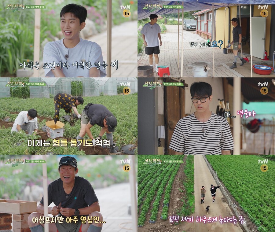 '삼시세끼 라이트' 임영웅, 큐티 농촌 히어로 뜬다…"이등병 마인드 장착"