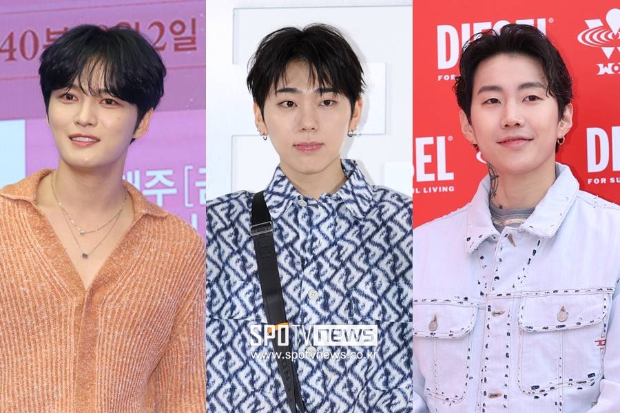 ▲ 김재중, 지코, 박재범(왼쪽부터). ⓒ곽혜미 기자