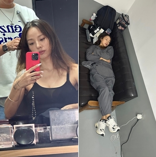 이효리, 시스루 민소매→쇼파에서 잠 '섹시+털털' 극과극 매력