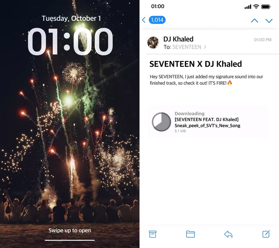 세븐틴, 세계적 프로듀서 DJ 칼리드 손 잡았다…"엄청나" 협업 예고