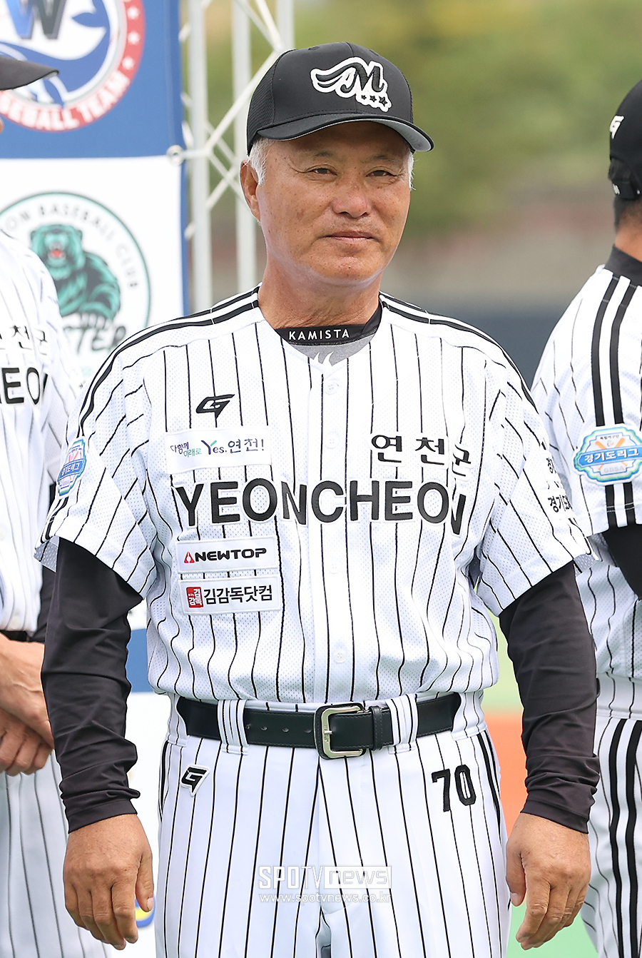 ▲ 연천 미라클 김인식 감독 ⓒ곽혜미 기자