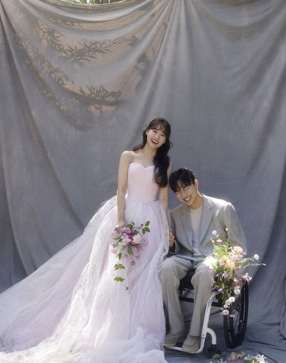 송지은♥박위, 오늘(9일) 결혼…희망 전도사들 '사랑의 결실'