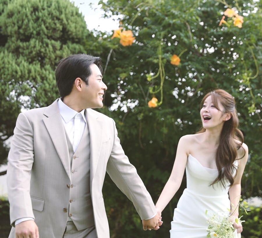 ▲ 김해준(왼쪽), 김승혜. 출처| 김승혜 SNS