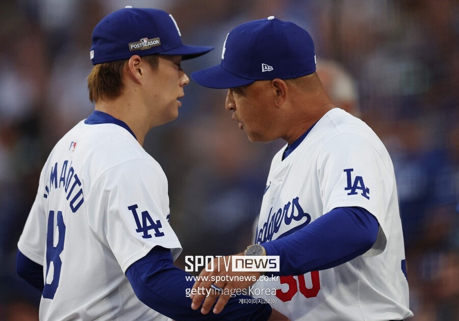 '오타니 침묵? 158㎞ 야마모토 부활!' 다저스 3년 만에 NLCS 진출…'24이닝 무득점' SD, 다르빗슈 울었다