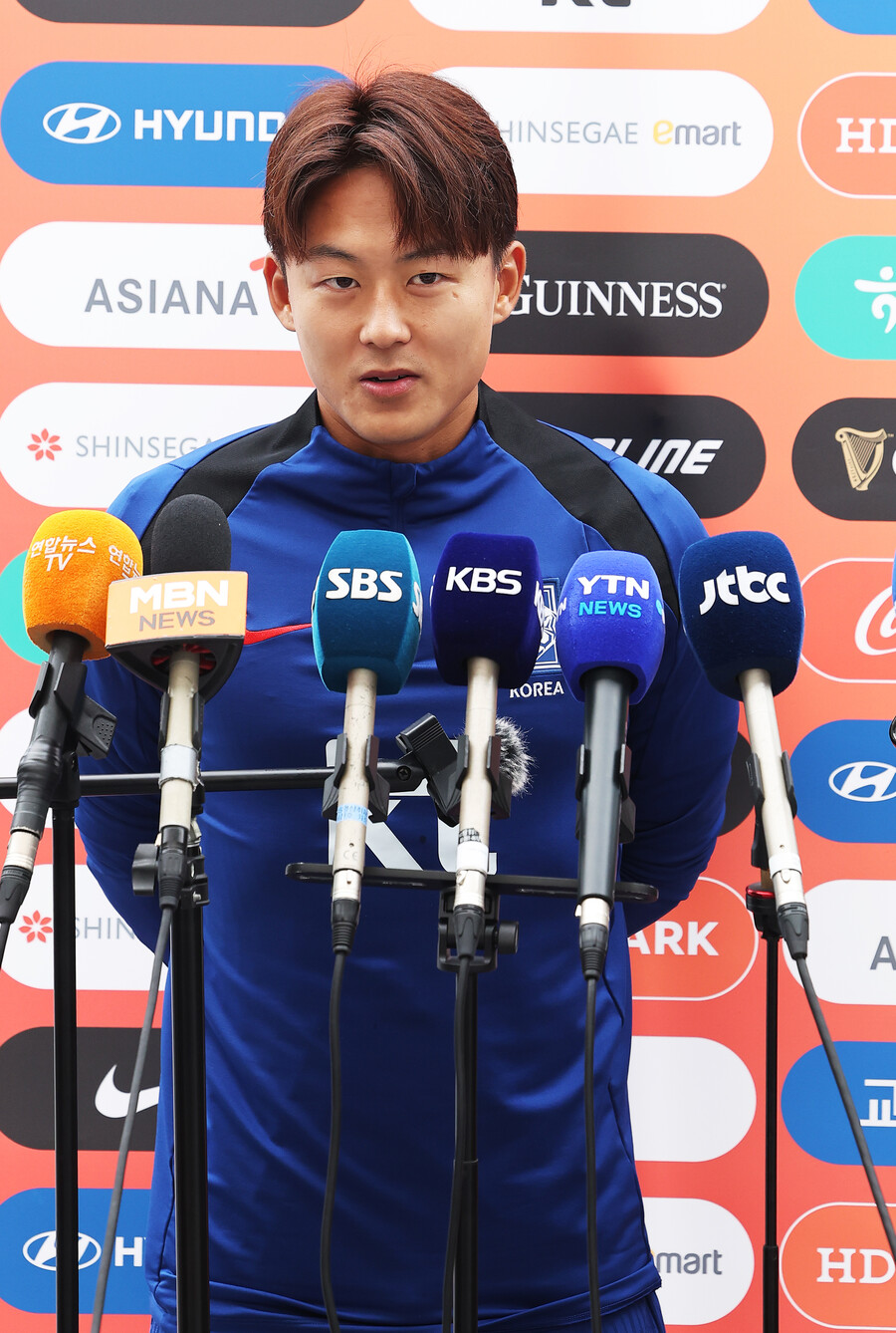 ▲ 대표팀에 복귀한 이승우  ⓒ연합뉴스