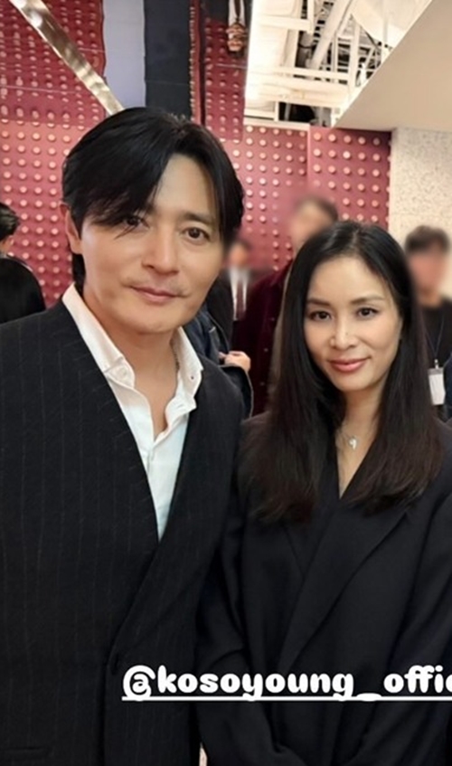 장동건♥고소영, 오랜만의 귀한 투샷 '50대 접어든 비주얼 부부'