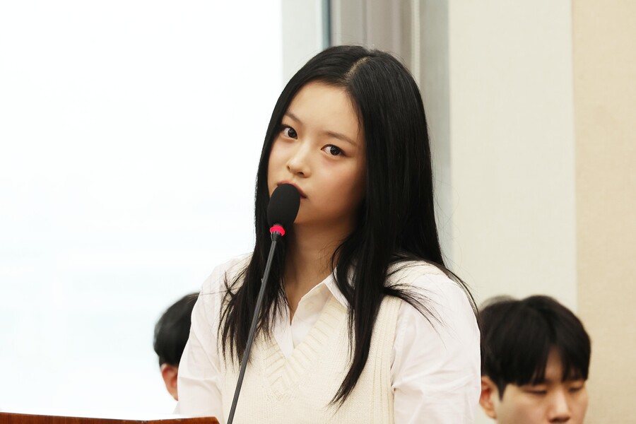 ▲ 뉴진스 하니.  ⓒ연합뉴스