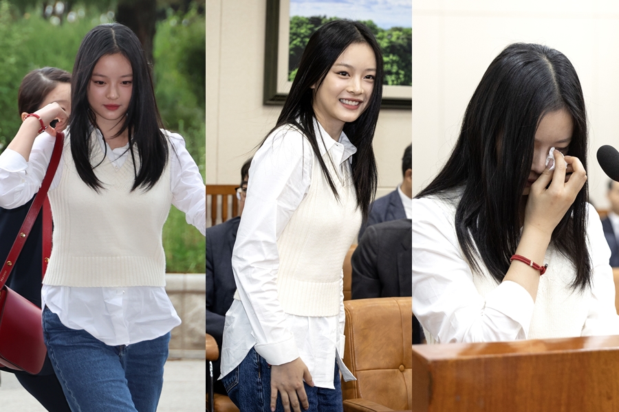 상큼 구찌룩에 웃다가 울다가…뉴진스 하니, 아이돌 첫 국감 '시선집중'[이슈S]