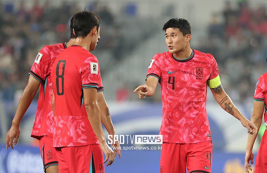 [SPO 현장] 딱 한 번, 김민재 자리 비우니 충격 실점...'3연승' 홍명보호가 풀어야 할 숙제